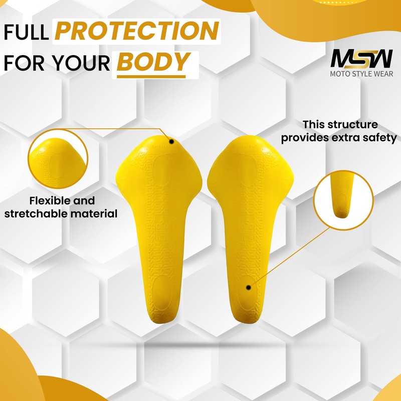 MOTOSTYLEWEAR – CE 2 Approve Knee Protective Pads, Level 2