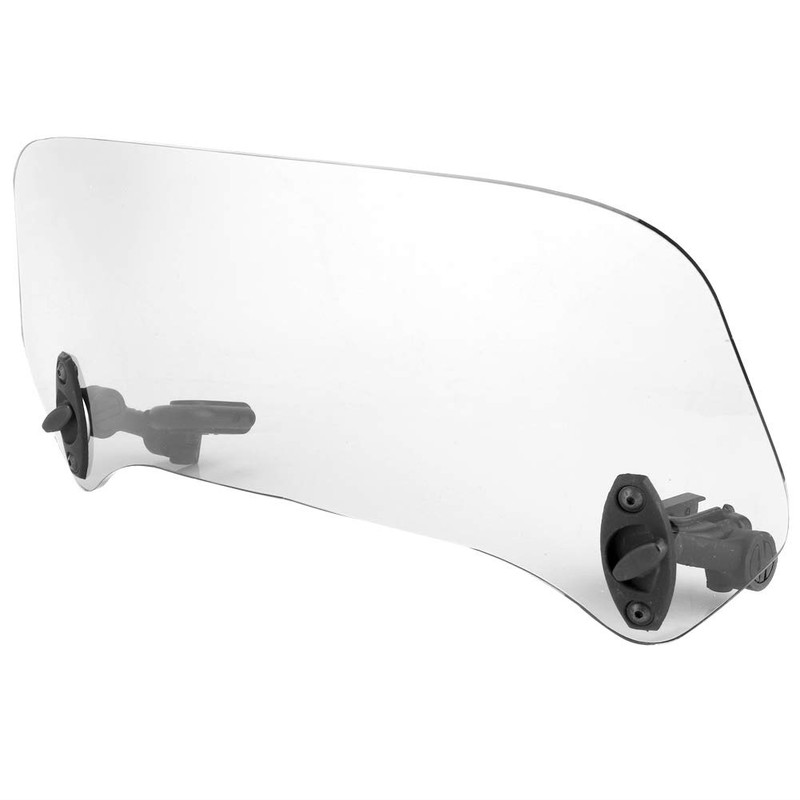 Keenso Motorcycle Windscreen Deflector, Universal Motorcycle 28 mm Wind Deflector