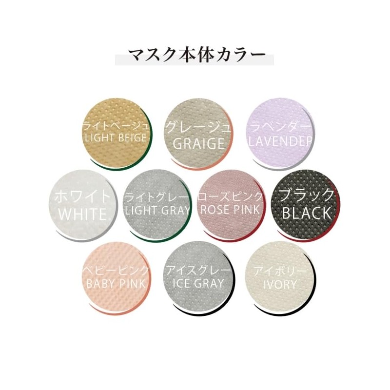 [MASCLUB4D] 3Dマスク 立体マスク 20枚（10枚×2パック） 不織布 バイカラー 男女兼用サイズ 血色マスク 不織布マスク 秋冬の乾燥肌対策