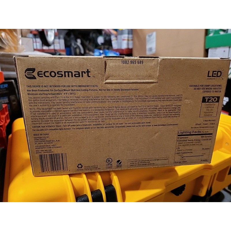 Led 65-Watt BR30 Dimmable LED Light Bulb Soft White (6