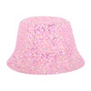 Vimoisa Glitter Sequin Bucket Hat Sun Hats Beach Outdoor Fisherman