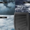 Repa Market Anthracite Adjustable Ventilation Grill - Louvered Air Vent