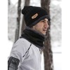 Cilnos Winter Hat Beanie Hat & Scarf Set, Stylish Knitted