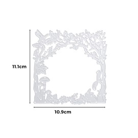 Stanzenshop Cutting Stencil: Autumn Forest - Exquisite Craft Tools for Creatives, Perfect for DIY Projects, Inspirational Autumn Landscape Designs, Easy to Use and Durable