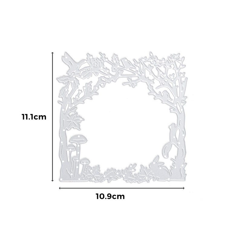 Stanzenshop Cutting Stencil: Autumn Forest - Exquisite Craft Tools for