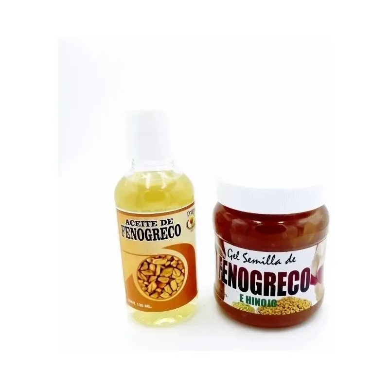 Gel Y Aceite De Fenogreco