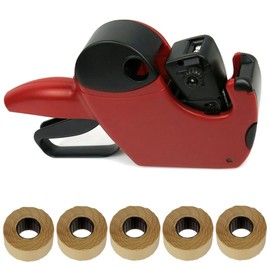 Jolly C6 Price Gun 6 Digit Set Offer, Easy Label Change, Our Recommendation, Includes 5 Label Rolls as Desired PB-Onlinehandel