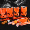 CINECE Halloween Wrapping Bag, Handbag, 24 Pieces, Large Plastic Bag,