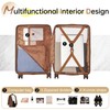 Hulsin Carry on Luggage with Spinner Wheels, 22x14x9 Airline Approved