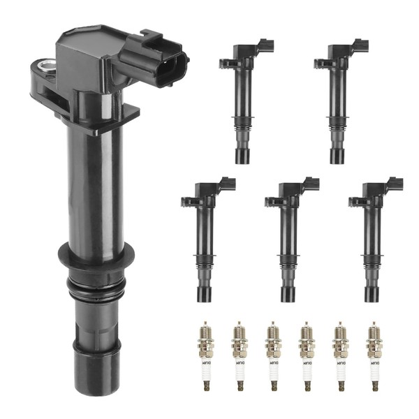 Ignition Coil Pack & Iridium Spark Plugs for Jeep Dodge