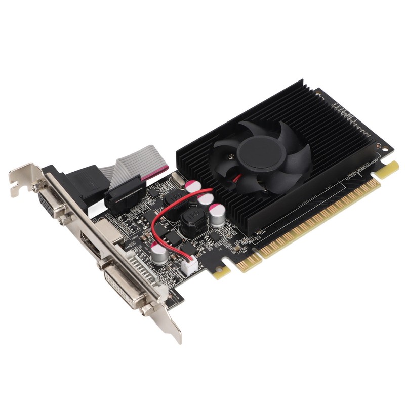 Graphics Card 589MHz Core Frequency 512MB GDDR3 Heat Dissipation VGA