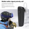 Two Way Radio Headset Earpiece, Upgrade Walkie Talkie Headset PTT