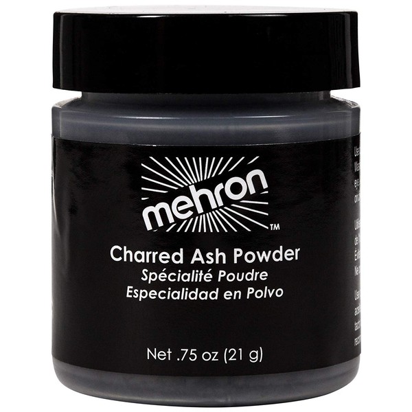 Mehron Makeup Special Effects Makeup Powder Charred Ash (.75 oz)