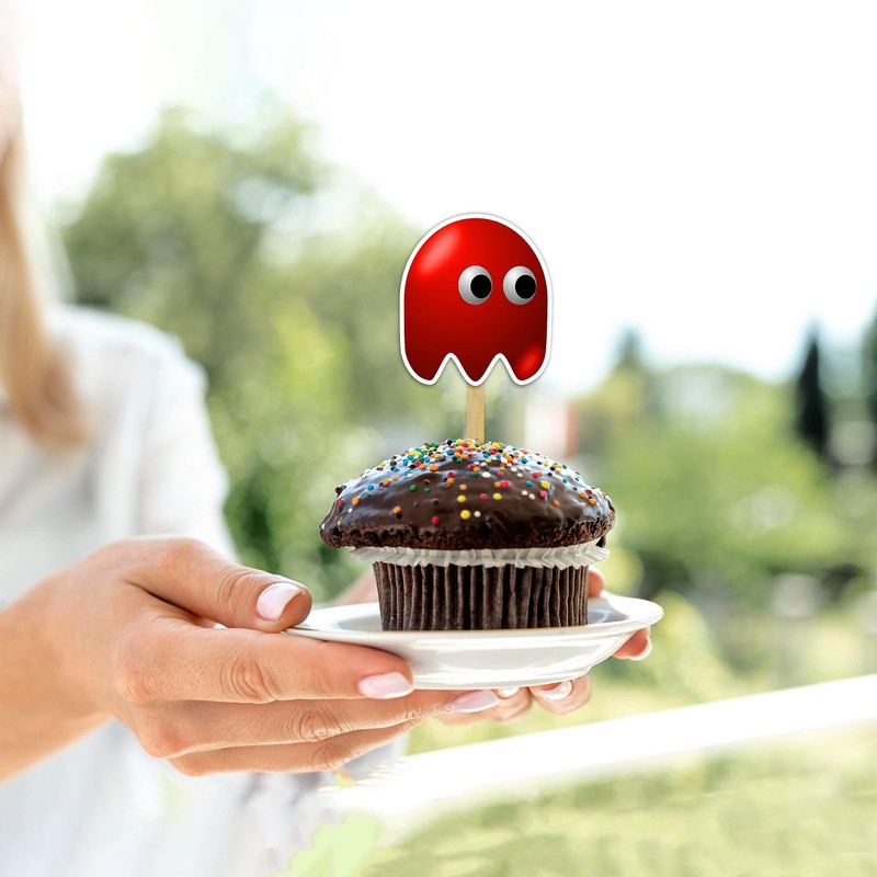 Seyal® Pacmn Ghost Cupcake Topper