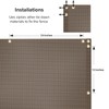 INFRANGE 2.5' x 50' Balcony Privacy Fence Screen Mesh Windscreen