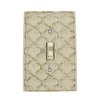 Meriville Moroccan 1 Toggle Wallplate, Single Switch Electrical Cover Plate,