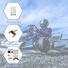 Silscvtt Go Kart Forward Reverse Gearbox 3 Shift Modes Replacement