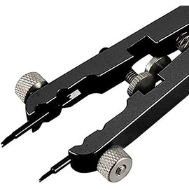 Watch Bracelet Spring Bar Plier Tool Watch Bands Remover Repair Replace Removing Tool Alloy Steel Tweezer Kit (bluck)