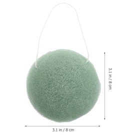 Hohopeti Esponjas Faciales Naturales de Konjac 6 Piezas Multicolor, Puff de Limpieza y Exfoliación para Cuidado Facial Diario y Piel Sensible