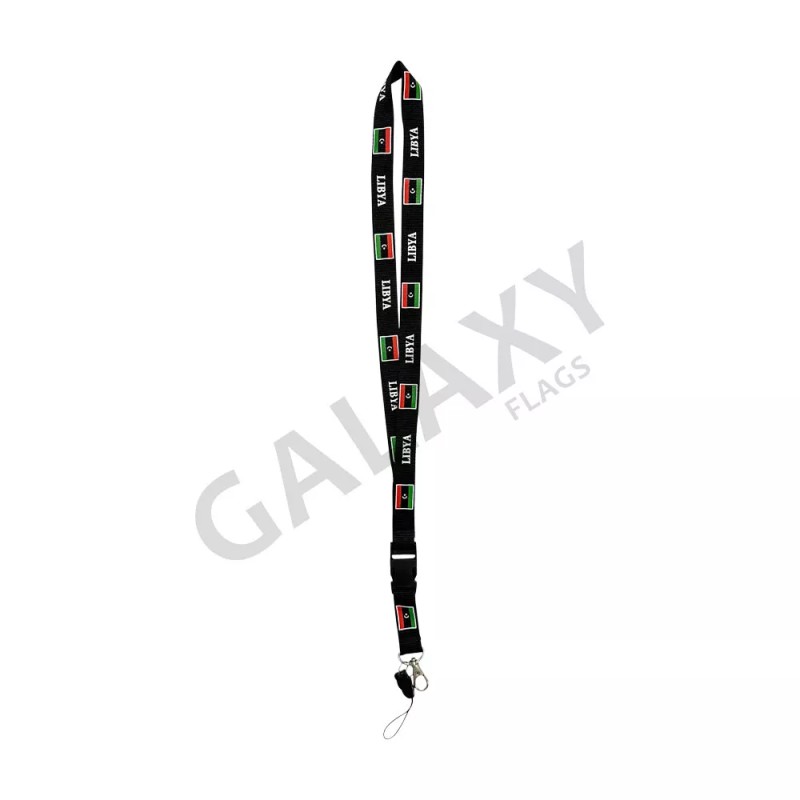 Libya Lanyard / Libya Flag Lanyard