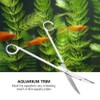 Stainless Steel Aquarium Plant Scissors Water Plant Trim Tool for