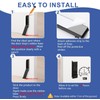 Door Stop, 2 Pack No Drilling Door Stoppers to Keep