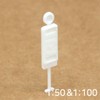 Bus Information Board 1:50-1:100 / Road Car Diorama Miniature IA188 / 버스안내판 1:50-1:100 / 도로 자동차 디오라마 미니어쳐 IA188