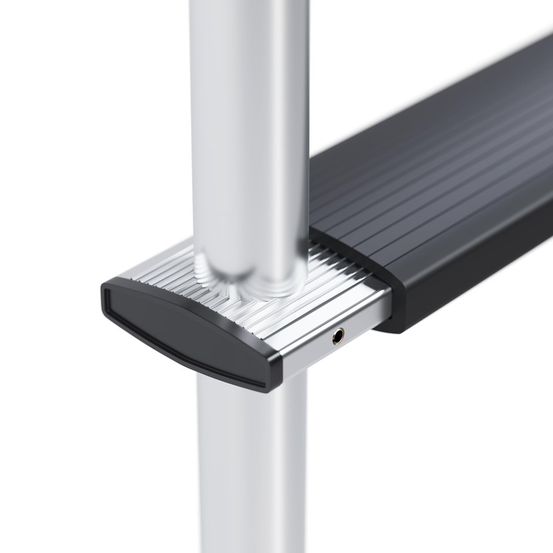 KUAFU 60'' Bunk Bed Ladder with RV W/Hook and Rubber