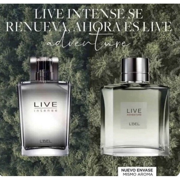 L'Bel Live Intense, Now Live Adventure!! 3.4 fl oz Men Perfume