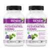 Renew Actives RENEW ACTIVES Resveratrol Supplement 600mg per Serving -