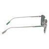 Lacoste Men's Sunglasses, 038 Matte Light Gunmetal
