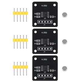 UMLIFE 3PCS MT6701 Magnetic Encoder Magnetic Induction Angle Measurement Sensor Module 14bit High Precision Replacement AS5600