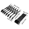 MUNEFE 7 Wheel Pastry Cutter, Multi Wheel Pastry Roller Cutter,