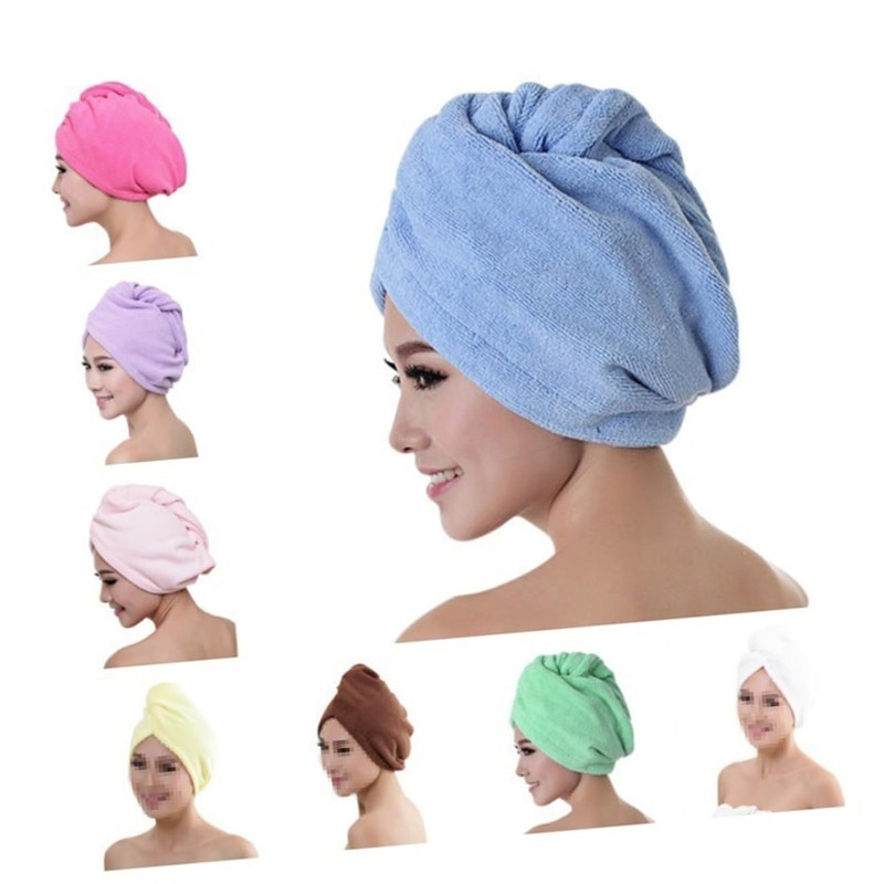 BIUDECO 70g Microfiber Hair Drying Towel Wrap Fast Drying Ultra-Absorbent