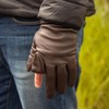 Dents Speyside Water Resistant Leather Shooting Gloves OLIVE M