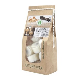 luterna Scented Tea Lights Vanilla Caramel 100% Natural Wax Wenzel 25/41 mm Burning Time Approx. 7 Hours Pack of 18