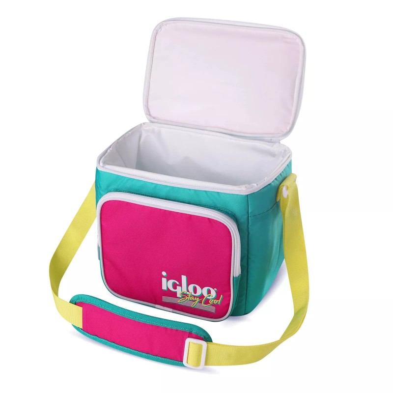 Igloo Retro Neon Ice Chest Carryable Cooler Lunch Bag Insulated