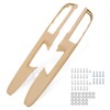Front Driver & Passenger Side Door Armrest Compatible with 2010