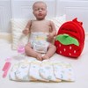 10Pcs Baby Doll Accessories Set Adjustable Diapers and Bag Feeding