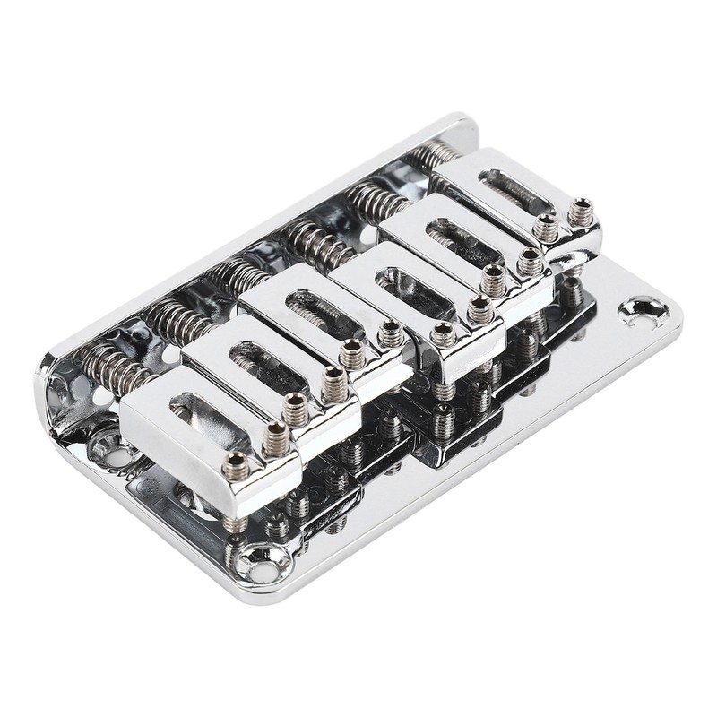 6 String Guitar Bridge Replacement Zinc Alloy Electric Guitar Saddle