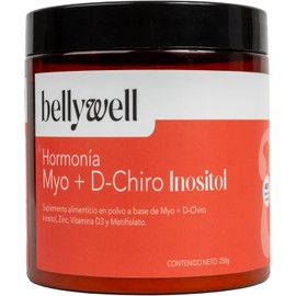 Myo Inositol & D-Chiro Inositol Relación ideal 40:1 adicionado con Metilfolato+ Vitamina D3 + Zinc, Suplemento Alimenticio en polvo para Mujeres (258 g c/u), DURACIÓN 60 DÍAS