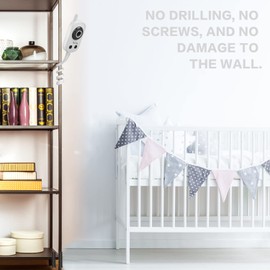 Baby Monitor Holder for GHB Baby Monitor, ANMEATE SM24, Goodbabyuu24, Babysense V24US, Flexible Baby Monitor Holder, Baby Monitor Mount, Baby Camera Stand