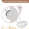 Sxkxm Turntable Drive Belt Fit for Pro-Ject Debut Carbon, Compatible