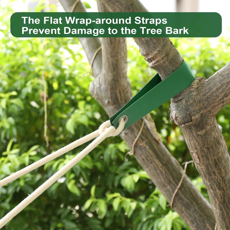 Jevrench 12 PCS Tree Straps for Staking, Tree Support Straps