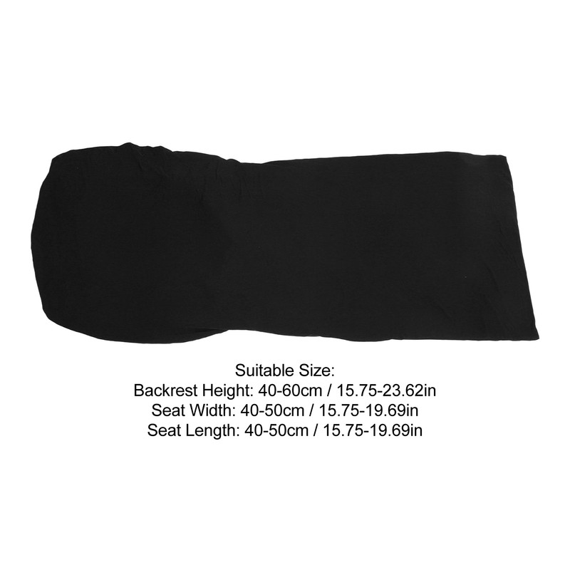 Elastic Stretch Chair Cover Waterproof Plain Color Universal Chair Seat