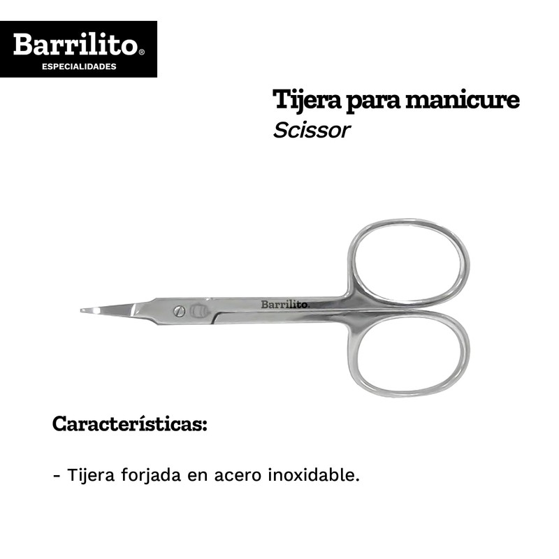 Barrilito Tijera Manicure