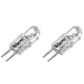 (2)-Bulbs Compatible for JC 20W G5.3 12V Decolux Under Counter Kitchen Cabinet Lighting Fixture