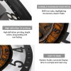 25cm Circular Iron Wall Clock with a Chalkboard Paint Centersheet