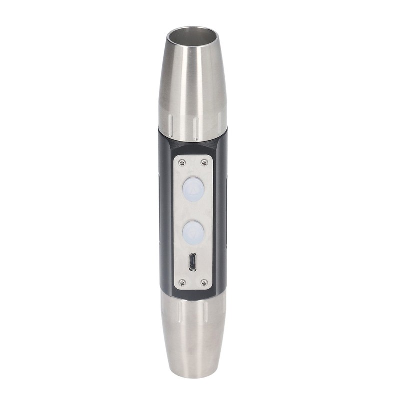 Identification Flashlight Super Bright USB Rechargeable Quad LEDs Portable Jade