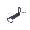 L Bracket Quick Release Plate Aluminum Skeleton Design 1/4 Inch